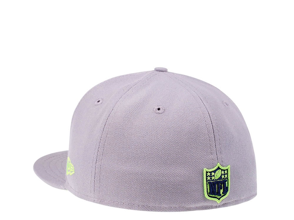 New Era Seattle Seahawks Grey meets Green Edition 59Fifty Fitted Casquette