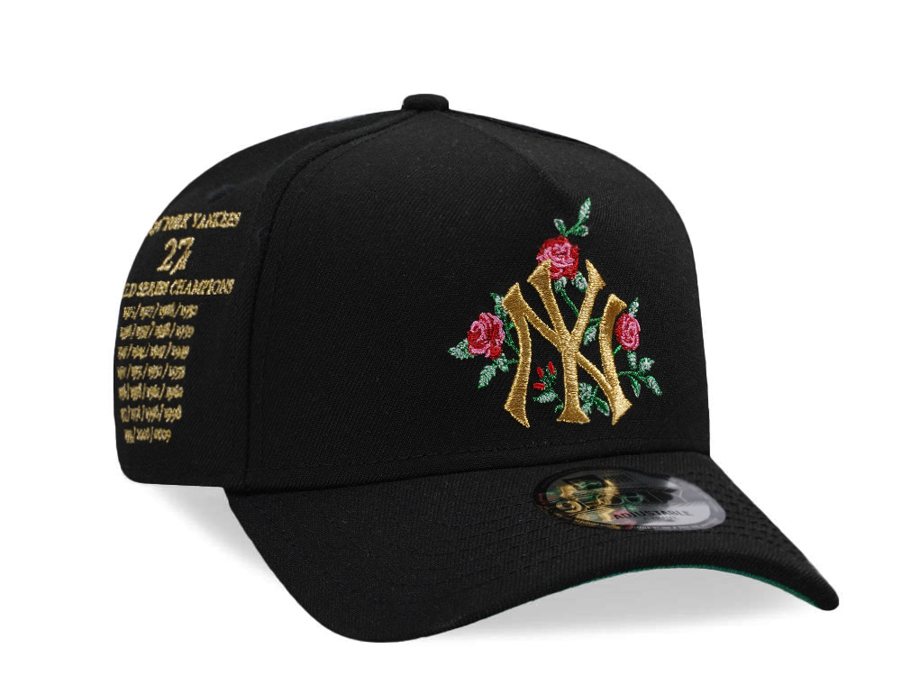 New Era New York Yankees 27x World Series Champions 9Forty A Frame Snapback Casquette