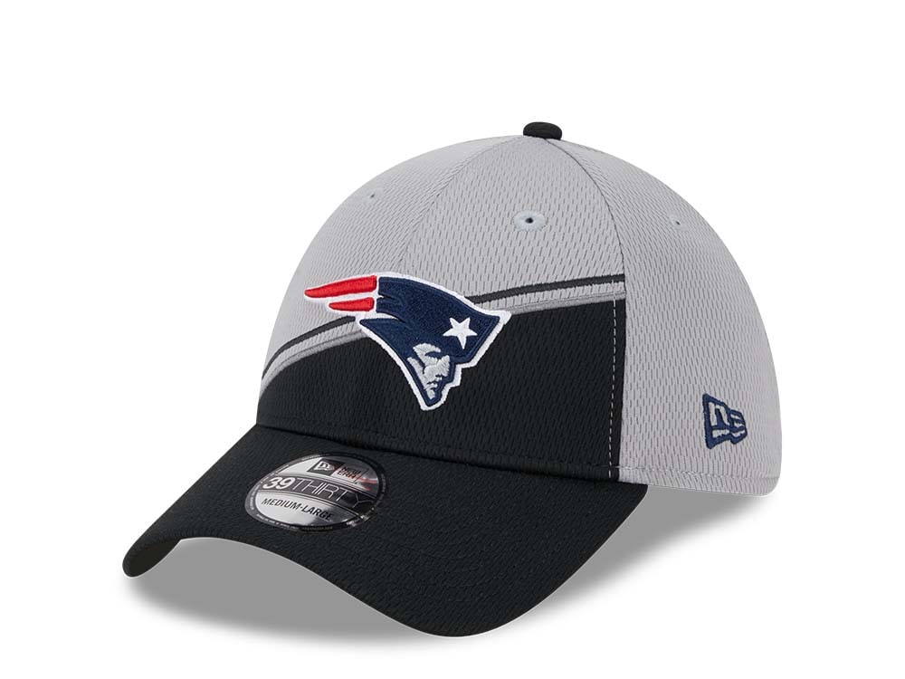New Era New England Patriots NFL Sideline 2023 39Thirty Stretch Casquette