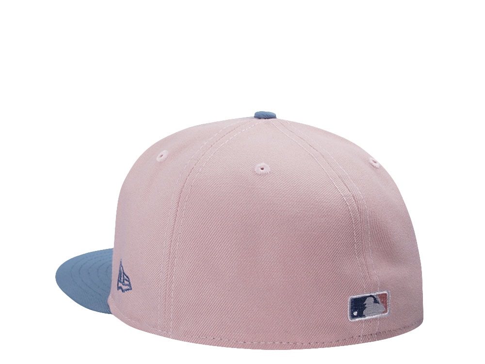 New Era Los Angeles Dodgers World Series 2025 Pink Rouge Two Tone Edition 59Fifty Fitted Casquette
