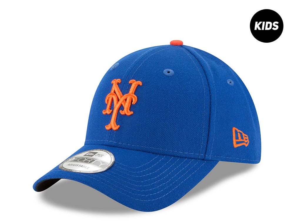 New Era New York Mets Blue Kids 9Forty Strapback Casquette