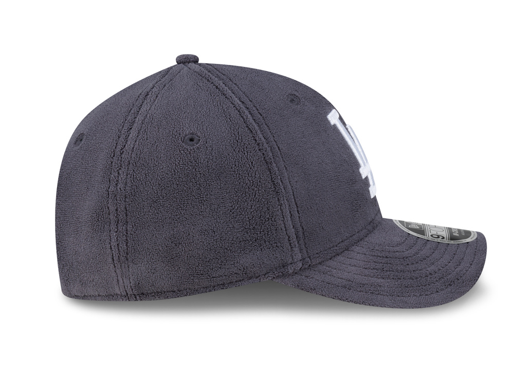 New Era Los Angeles Dodgers Fleece Grey Prime Edition 9Forty M Crown Snapback Casquette