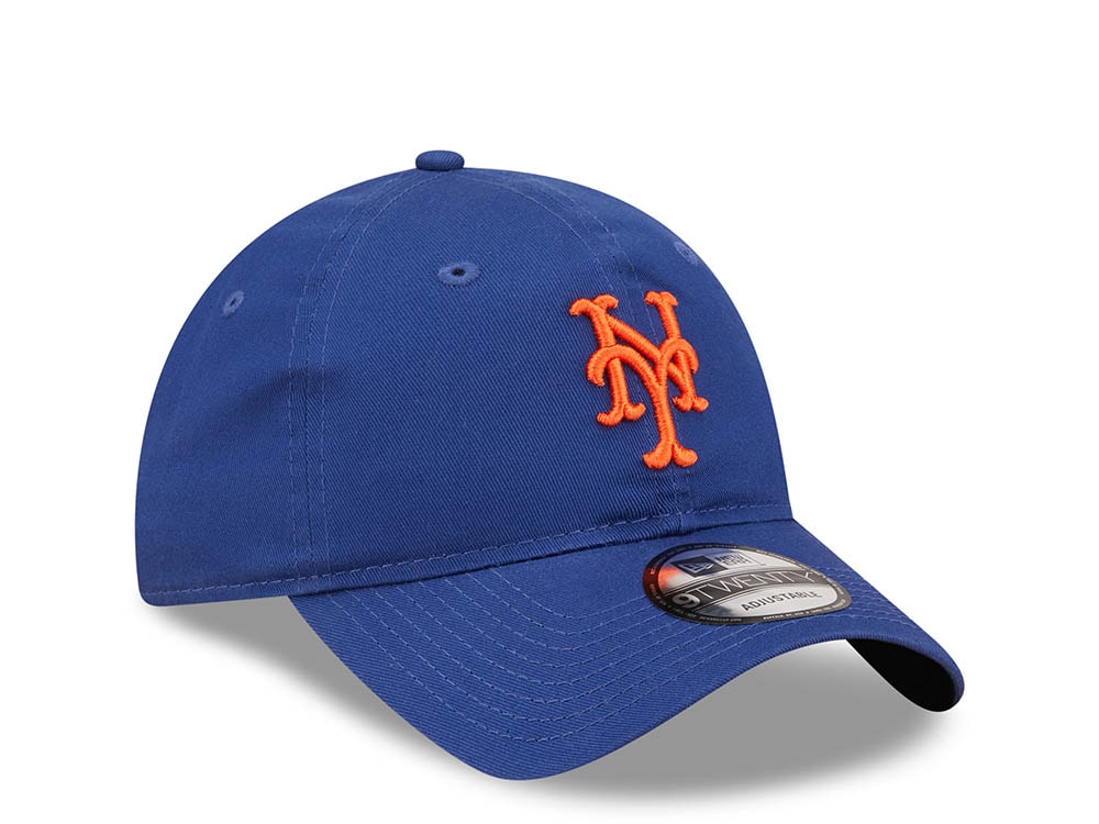 New Era New York Mets League Essential Blue 9Twenty Strapback Casquette
