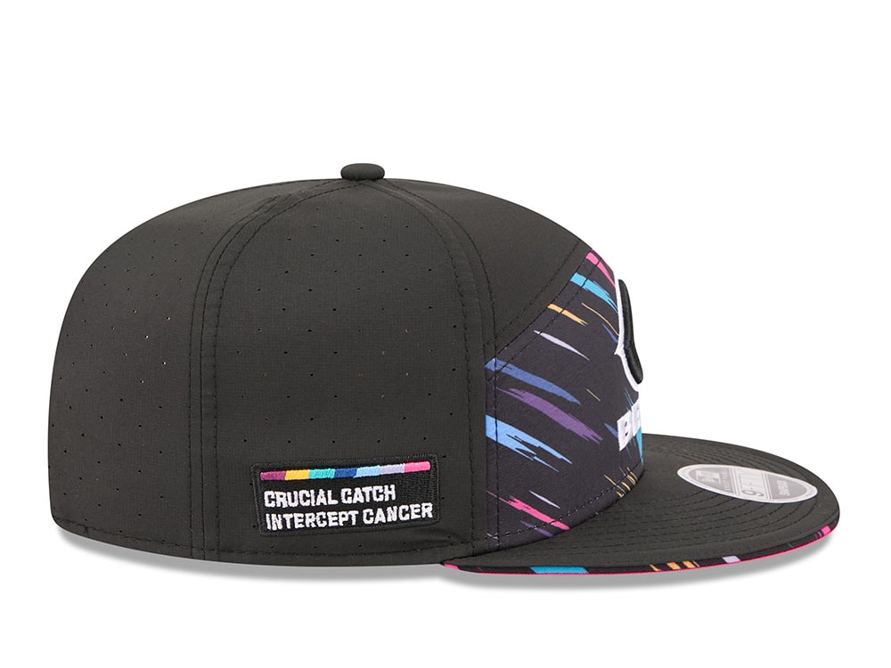 New Era Chicago Bears Crucial Catch 2026 Black Edition 9Fifty Split Panel Snapback Casquette