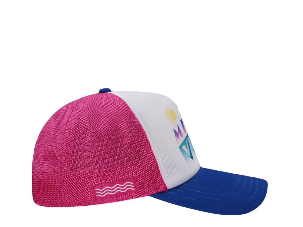 Capslab Miami Vice White Trucker Snapback Casquette