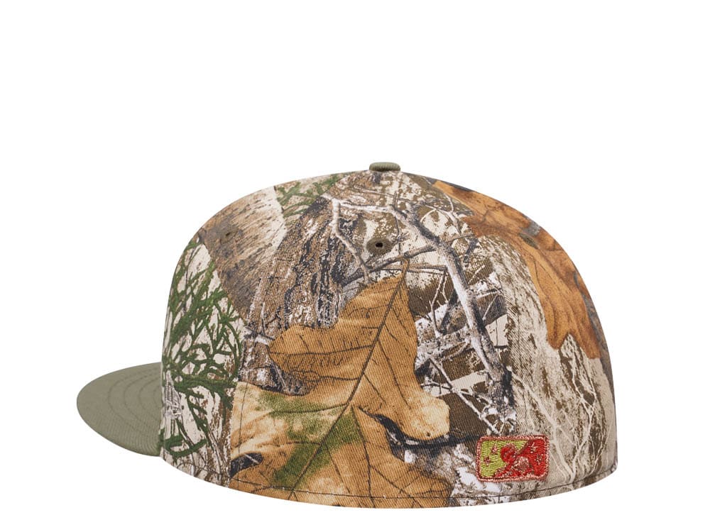 New Era Gwinnett Stripers Real Tree Fishing Two Tone Edition 59Fifty Fitted Casquette