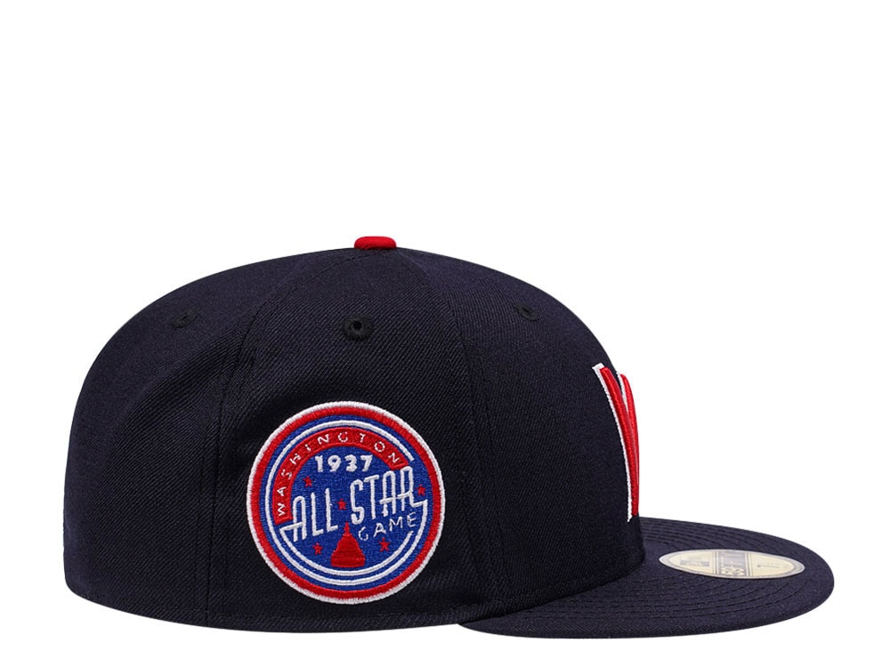 New Era Washington Senators All Star Game 1937 Navy and Red Edition 59Fifty Fitted Casquette
