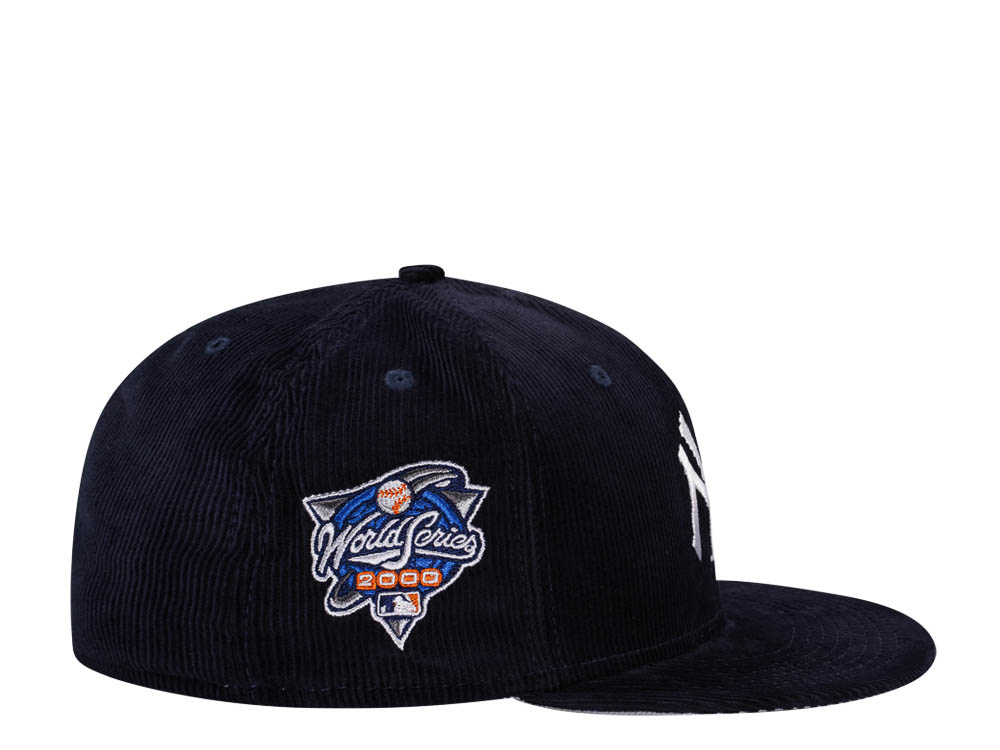 New Era New York Yankees World Series 2000 Throwback Cord Edition 59Fifty Fitted Casquette