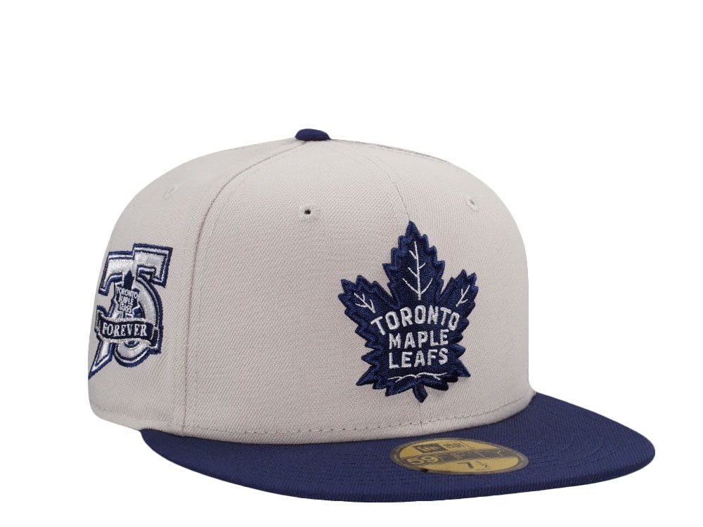 New Era Toronto Maple Leafs 75th Anniversary Stone Two Tone Edition 59Fifty Fitted Casquette