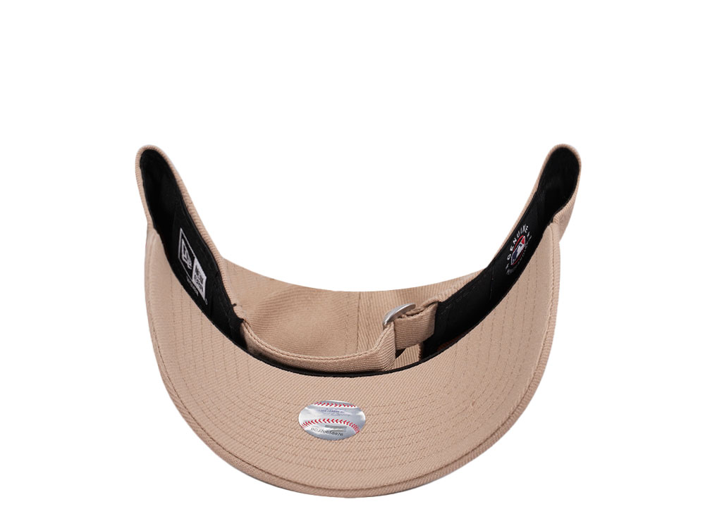 New Era New York Mets Camel Pink Womens 9Twenty Strapback Casquette
