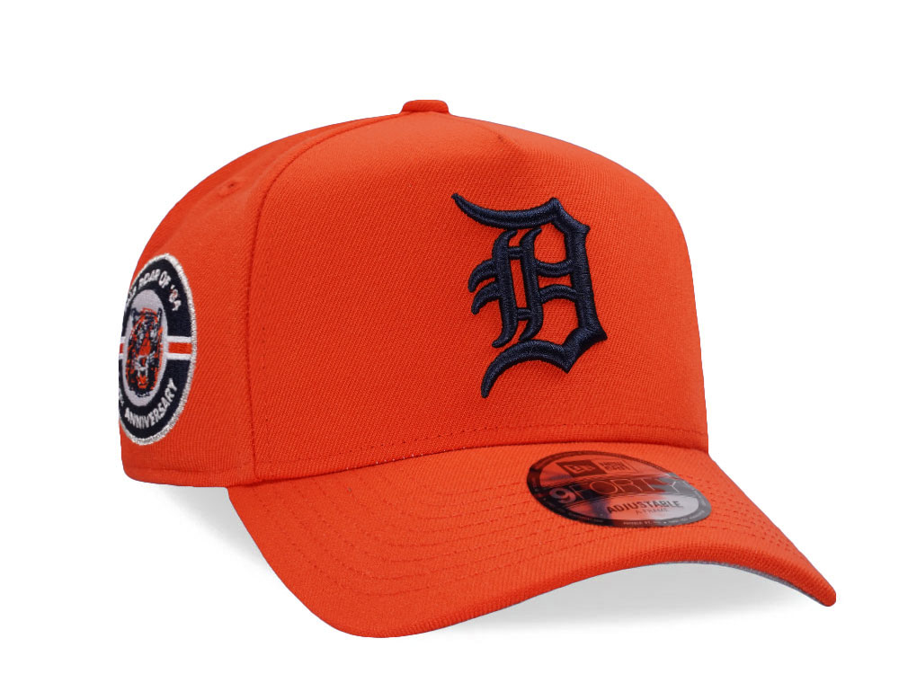 New Era Detroit Tigers The Roar Anniversary Orange Prime Edition 9Forty A Frame Snapback Casquette