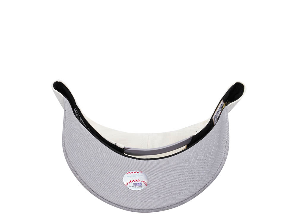 New Era Los Angeles Dodgers 100th Anniversary Chrome Metallic Two Tone Edition 9Forty A Frame Snapback Casquette