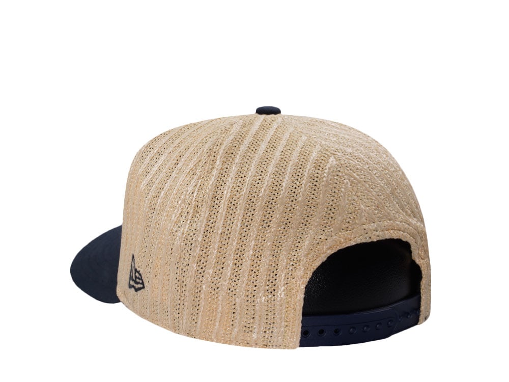 New Era New York Yankees Grained Navy Edition 9Fifty Trucker A Frame Snapback Casquette