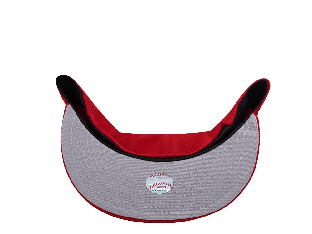 New Era Los Angeles Dodgers Upside Down Scarlet Prime Edition 59Fifty Fitted Casquette