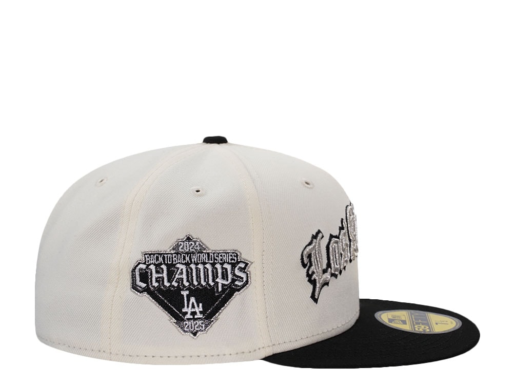 New Era Los Angeles Dodgers World Series 2025 Chrome Two Tone Edition 59Fifty Fitted Casquette