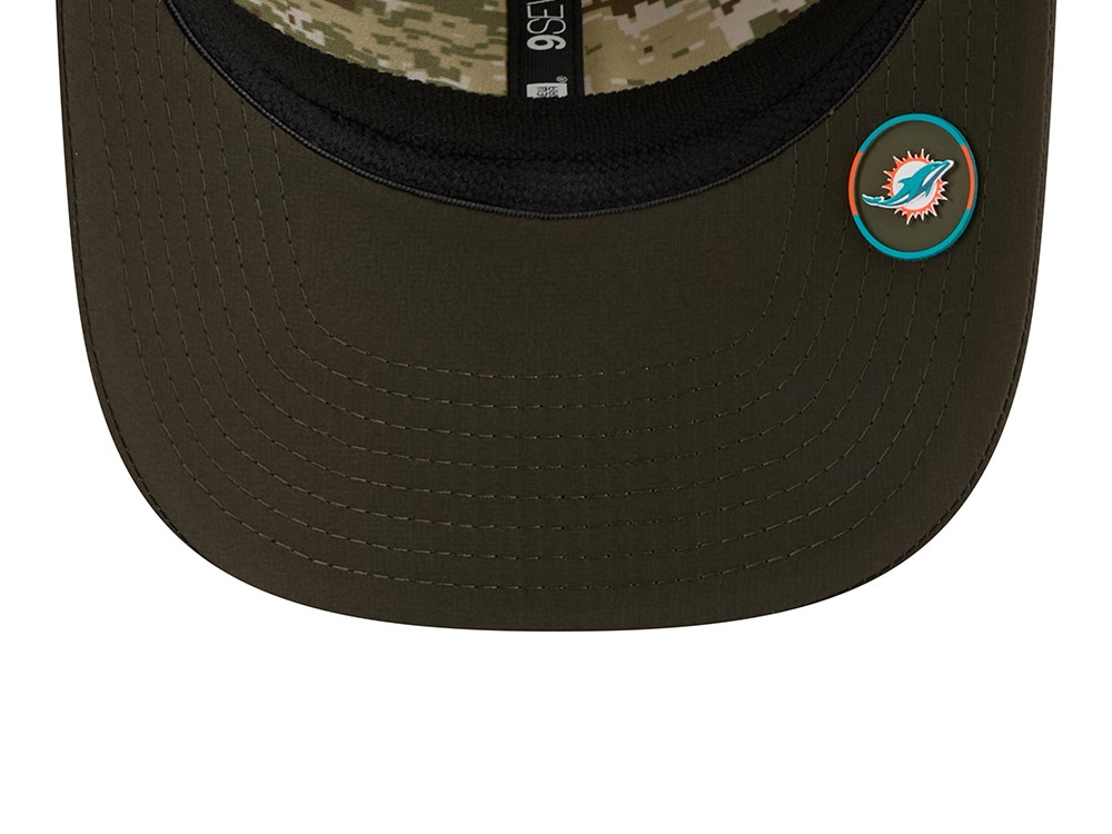 New Era Miami Dolphins Salute To Service 2025 9Seventy Snapback Casquette