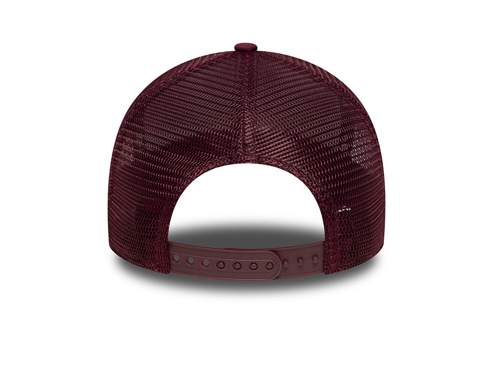 New Era Los Angeles Dodgers League Essential Maroon Edition 9Forty A Frame Trucker Snapback Casquette