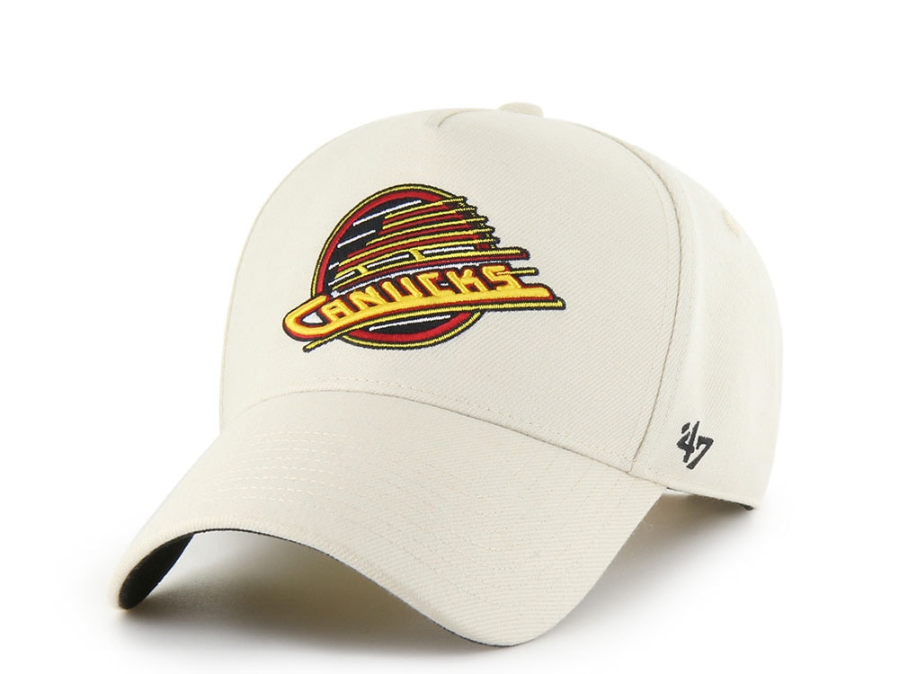 47 Brand Vancouver Canucks Ballpark White Offside Snapback Casquette