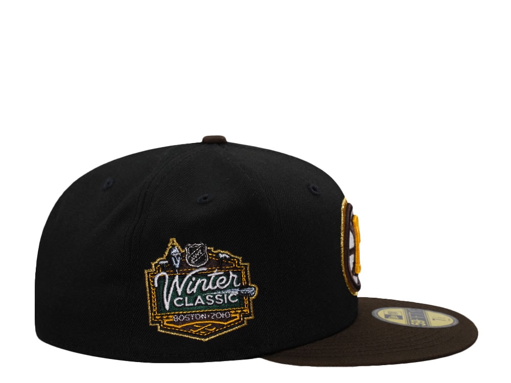 New Era Boston Bruins Winter Classic 2010 Black Two Tone Edition 59Fifty Fitted Casquette