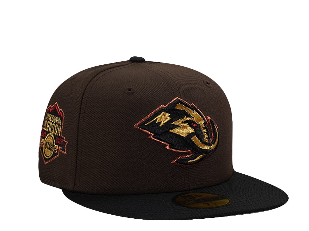 New Era Utah Mammoth Inaugural Season Walnut Two Tone Edition 59Fifty Fitted Casquette