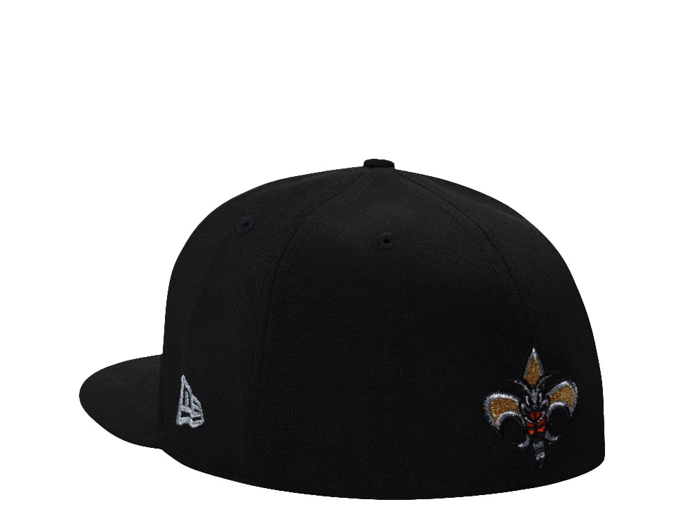 New Era New Orleans Hornets Black Prime Edition 59Fifty Fitted Casquette