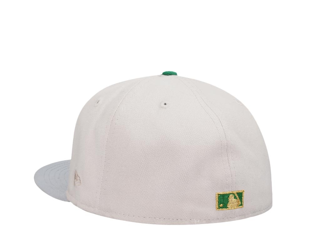 New Era Oakland Athletics 30th Anniversary Sneaky Gold Two Tone Edition 59Fifty Fitted Casquette