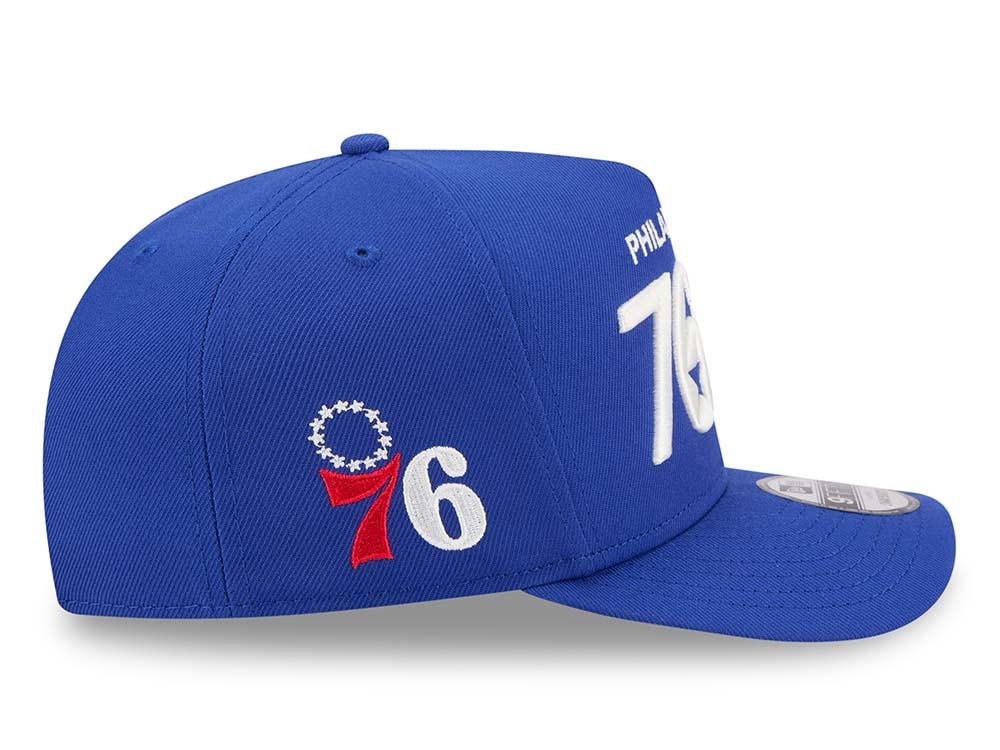 New Era Philadelphia 76ers Local Play 9Fifty A Frame Snapback Casquette