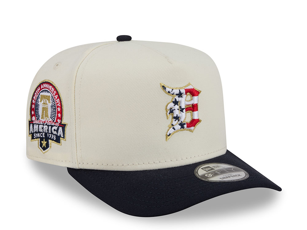 New Era Detroit Tigers America 250th Anniversary Edition 9Fifty A Frame Snapback Casquette