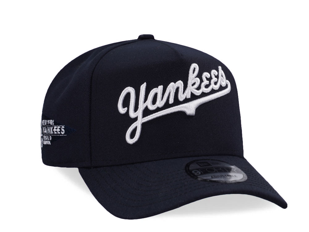 New Era New York Yankees World Series 1927 Navy Prime Edition 9Forty A Frame Snapback Casquette