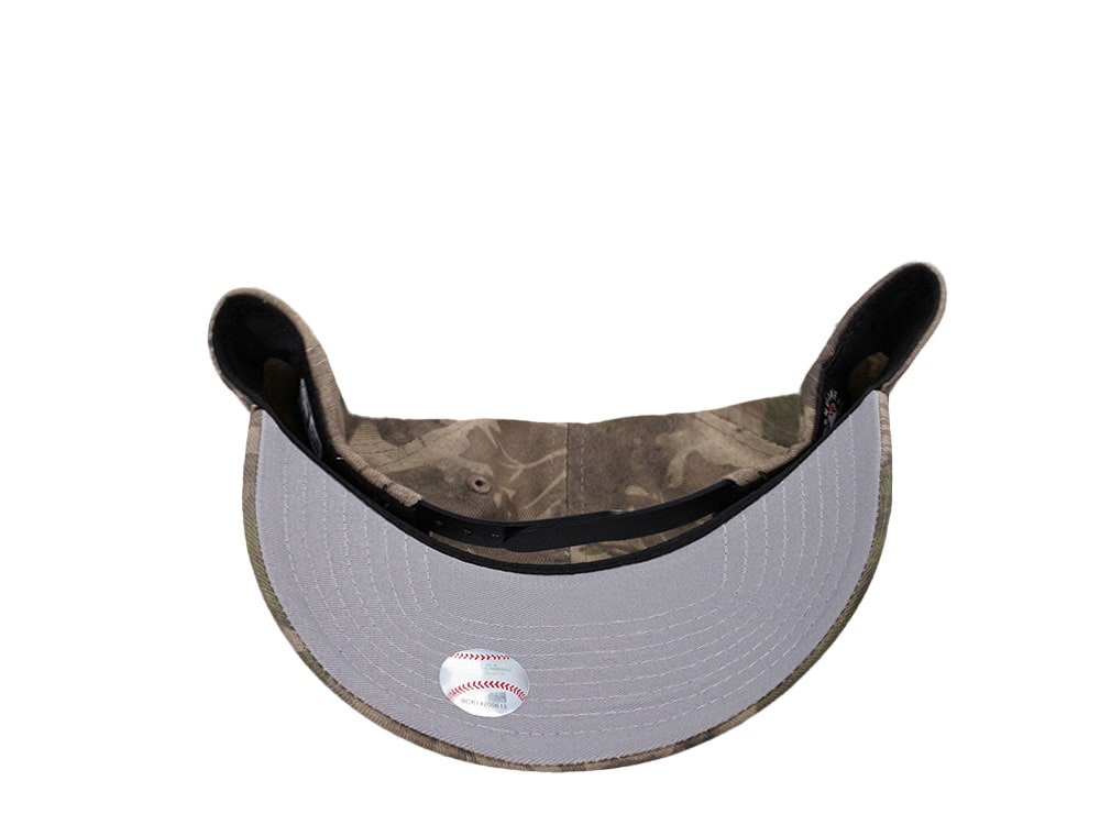 New Era Philadelphia Phillies Leaf Camo Copper 9Forty A Frame Snapback Casquette