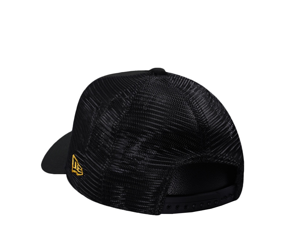New Era Florida Panthers Black Prime Edition 9Forty A Frame Trucker Snapback Casquette