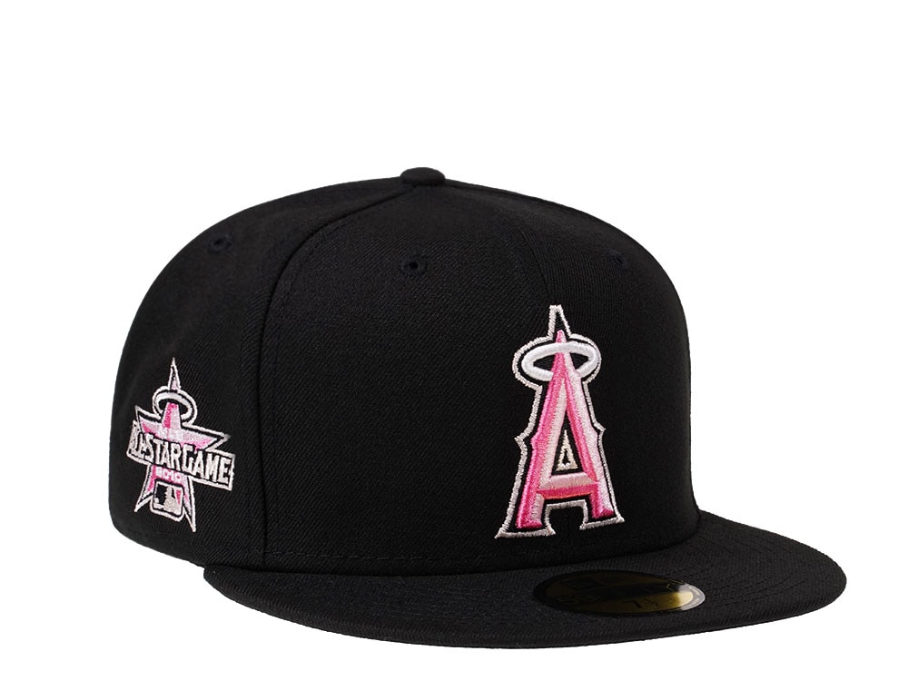 New Era Anaheim Angels All Star Game 2010 Black and Pink Edition 59Fifty Fitted Casquette