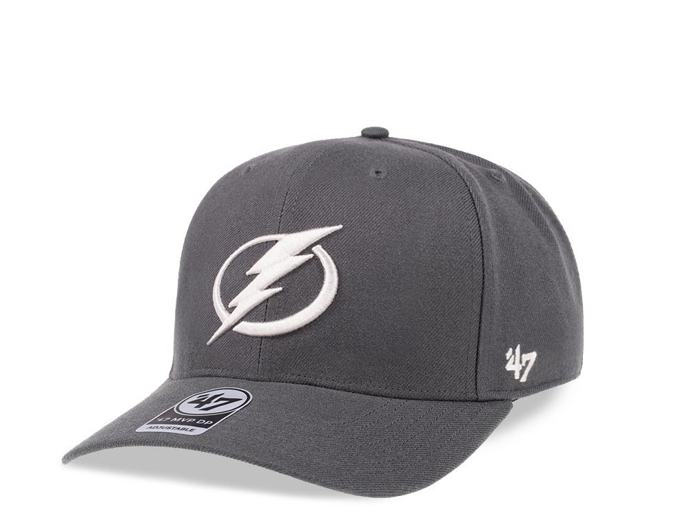 47Brand Tampa Bay Lightning Frozen Steel Classic DP Snapback Casquette