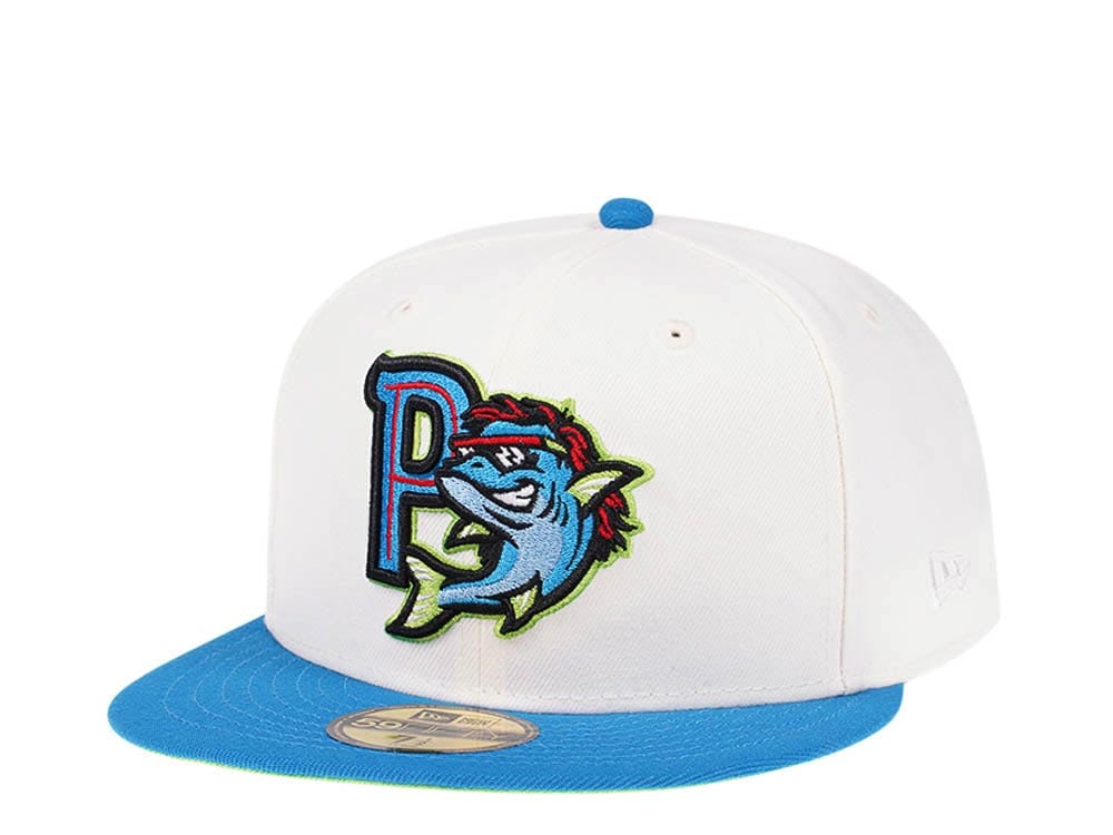 New Era Pensacola Mullets Chrome Two Tone Prime Edition 59Fifty Fitted Casquette