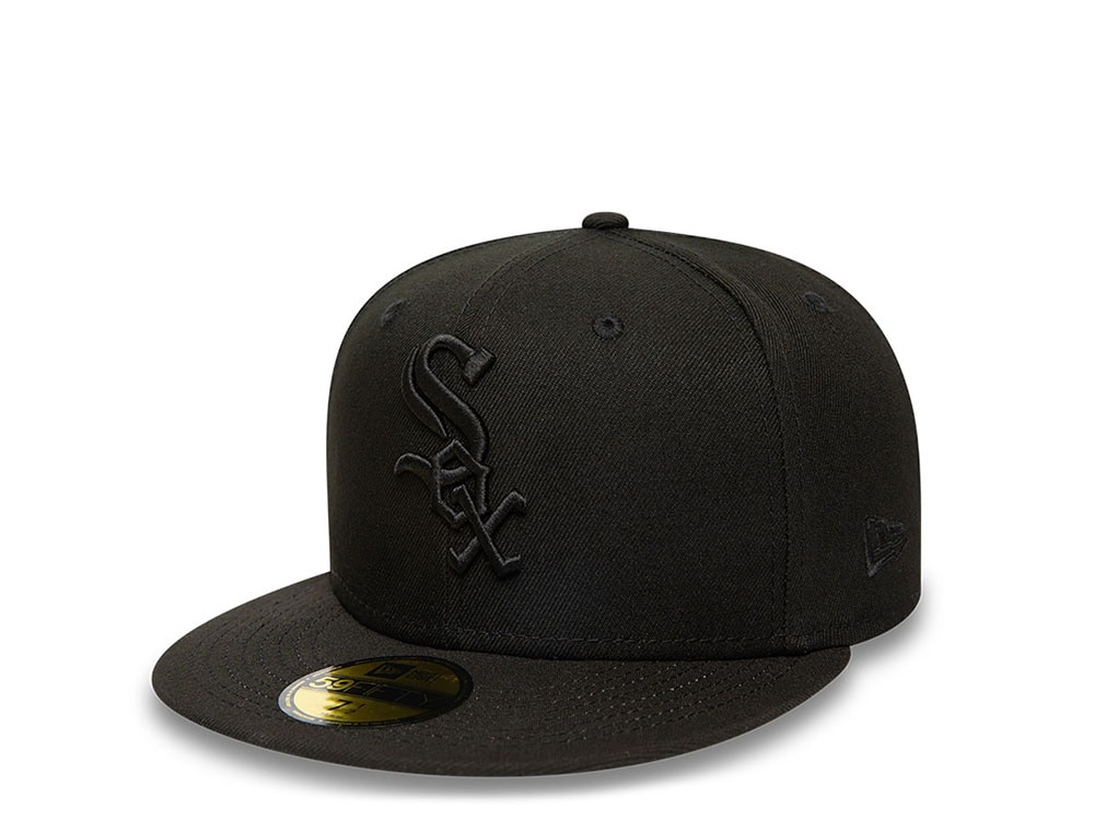 New Era Chicago White Sox Plain Blackout Prime Edition 59Fifty Fitted Casquette