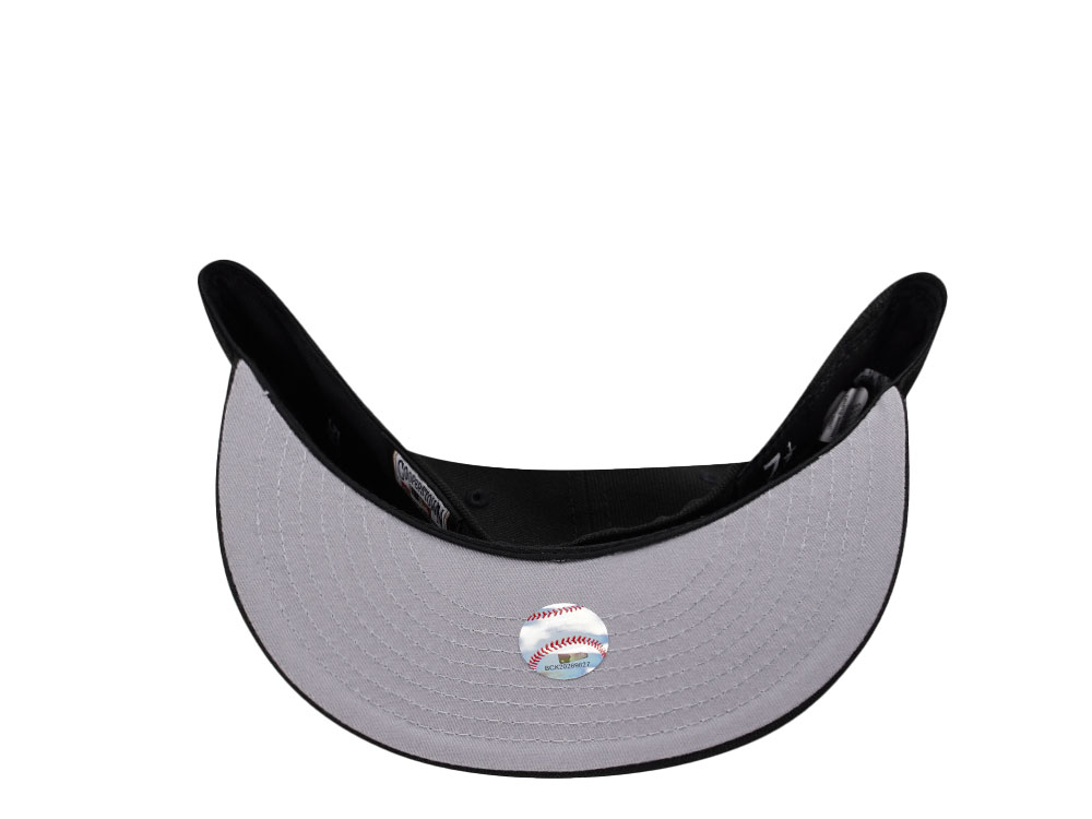 New Era Washington Nationals Battle of the Beltway Black and White Prime Edition 59Fifty Fitted Casquette
