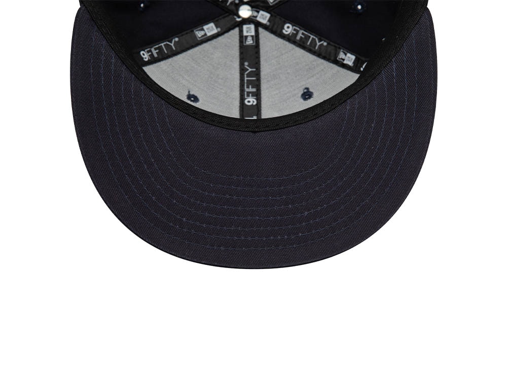 New Era New York Yankees White Outline Navy 9Fifty Snapback Casquette