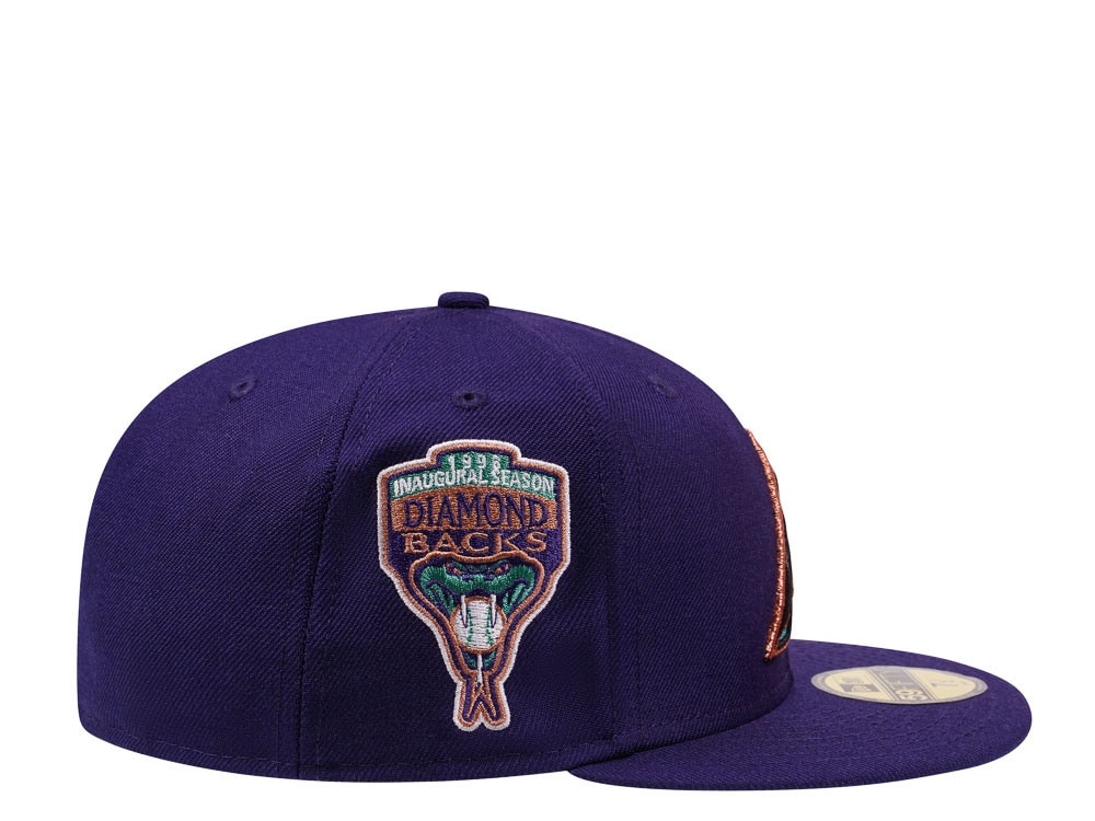 New Era Arizona Diamondbacks Inaugural Season 1998 Throwback Edition 59Fifty Fitted Casquette