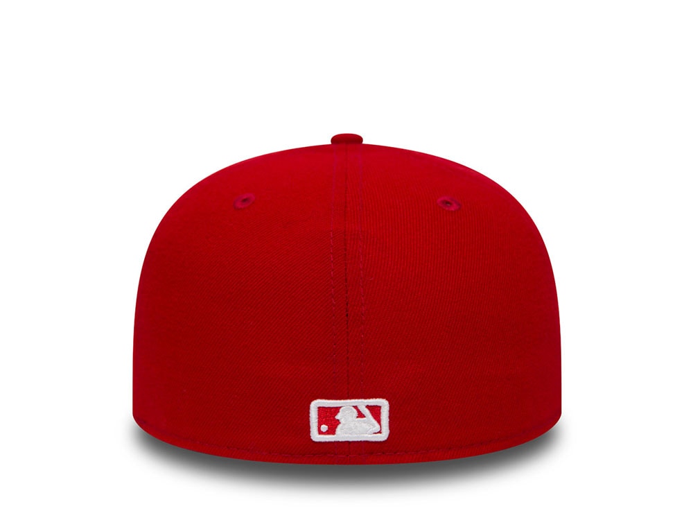 New Era New York Yankees Plain Red Prime Edition 59Fifty Fitted Casquette