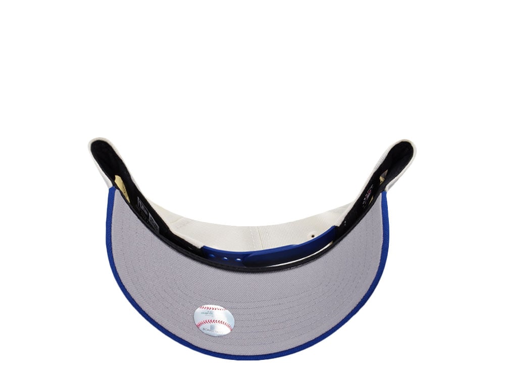 New Era Chicago Cubs Script Chrome Two Tone Edition 9Forty A Frame Snapback Casquette