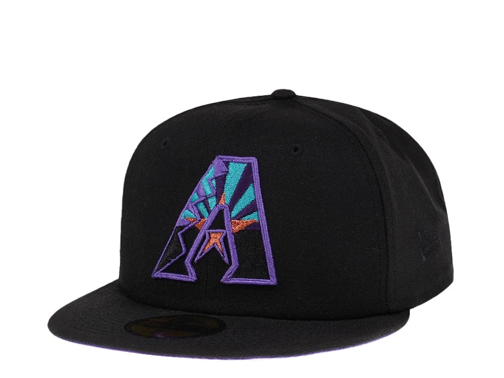 New Era Arizona Diamondbacks Black Purple Edition 59Fifty Fitted Casquette