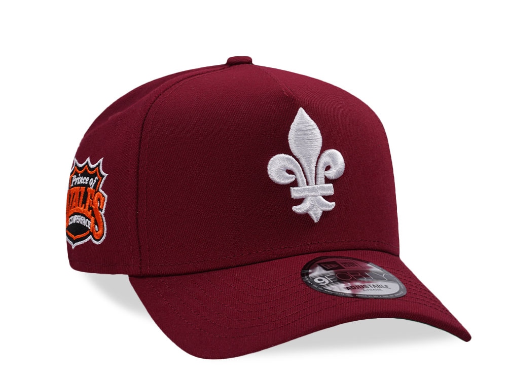 New Era Quebec Nordiques Cardinal Red Prime Edition 9Forty A Frame Snapback Casquette