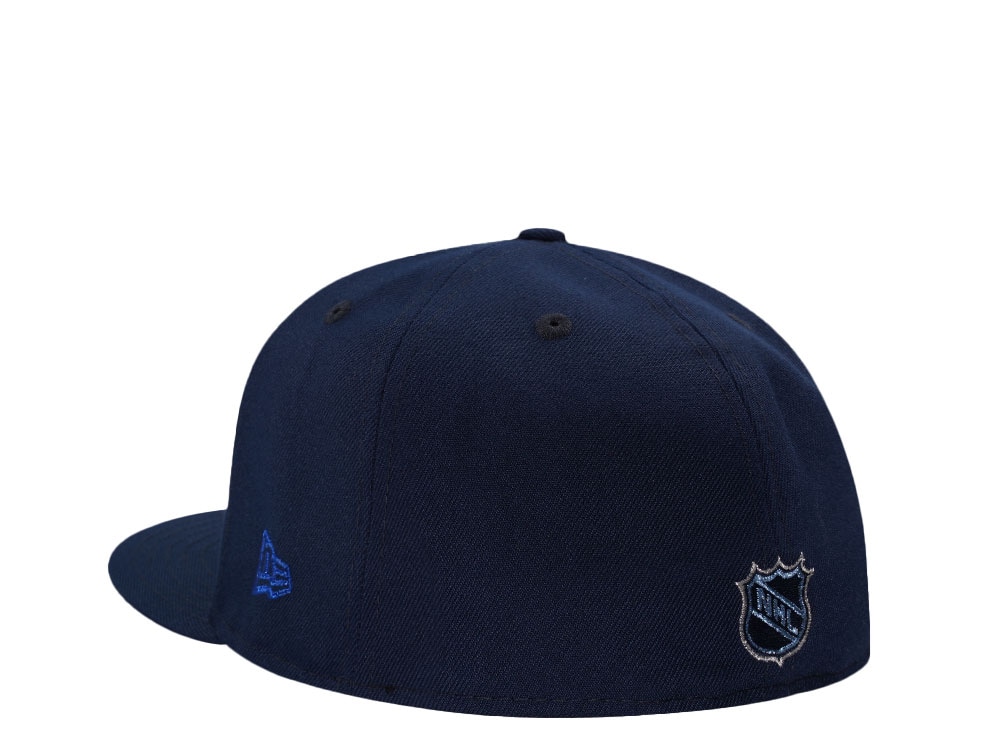 New Era Minnesota North Stars 25th Anniversary Ocean Blue Prime Edition 59Fifty Fitted Casquette