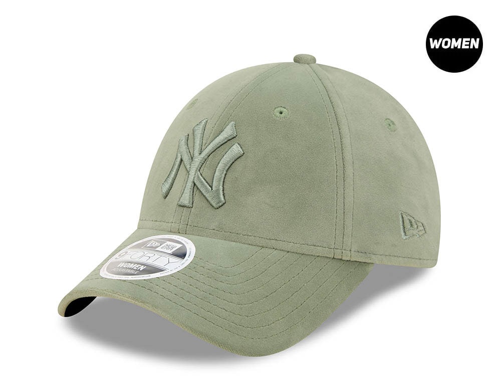 New Era New York Yankees Velvet Jade Womens 9Forty Strapback Casquette