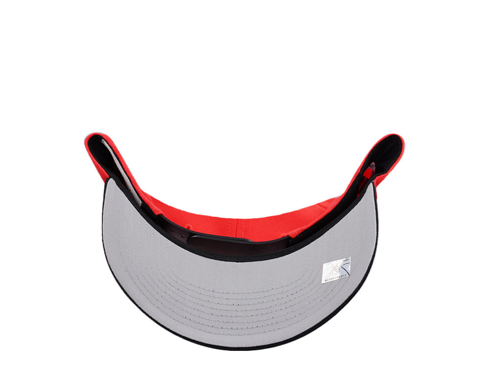Mitchell & Ness Miami Heat NBA In The City Neon Orange Edition Pro Pinch Fit Snapback Casquette