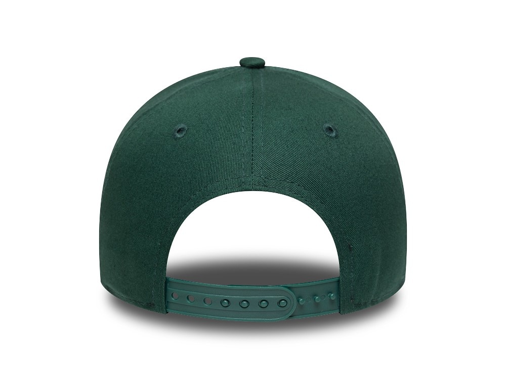 New Era New York Yankees Team Outline Dark Green 9Forty A Frame Snapback Casquette