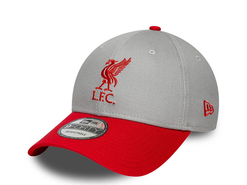 New Era Liverpool Fc Gray Two Tone 9Forty Snapback Casquette