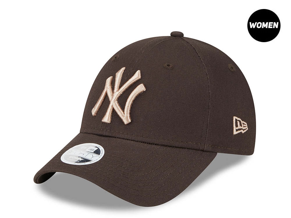 New Era New York Yankees Essential League Metallic Brown Womens 9Forty Strapback Casquette