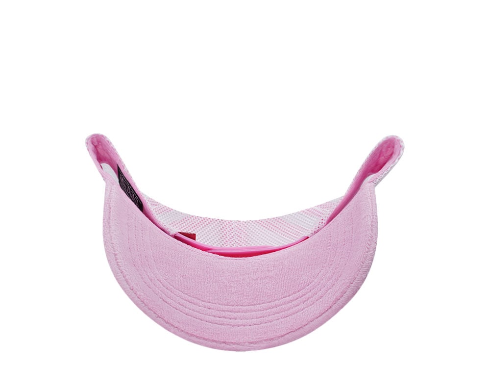 Von Dutch Oval Patch Pink Velour Edition Trucker Snapback Casquette
