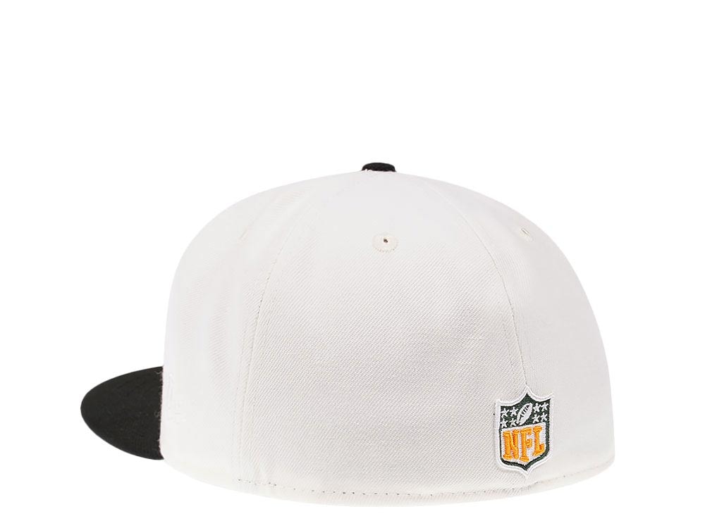 New Era Green Bay Packers 50th Anniversary Cream Dome Edition 59Fifty Fitted Casquette